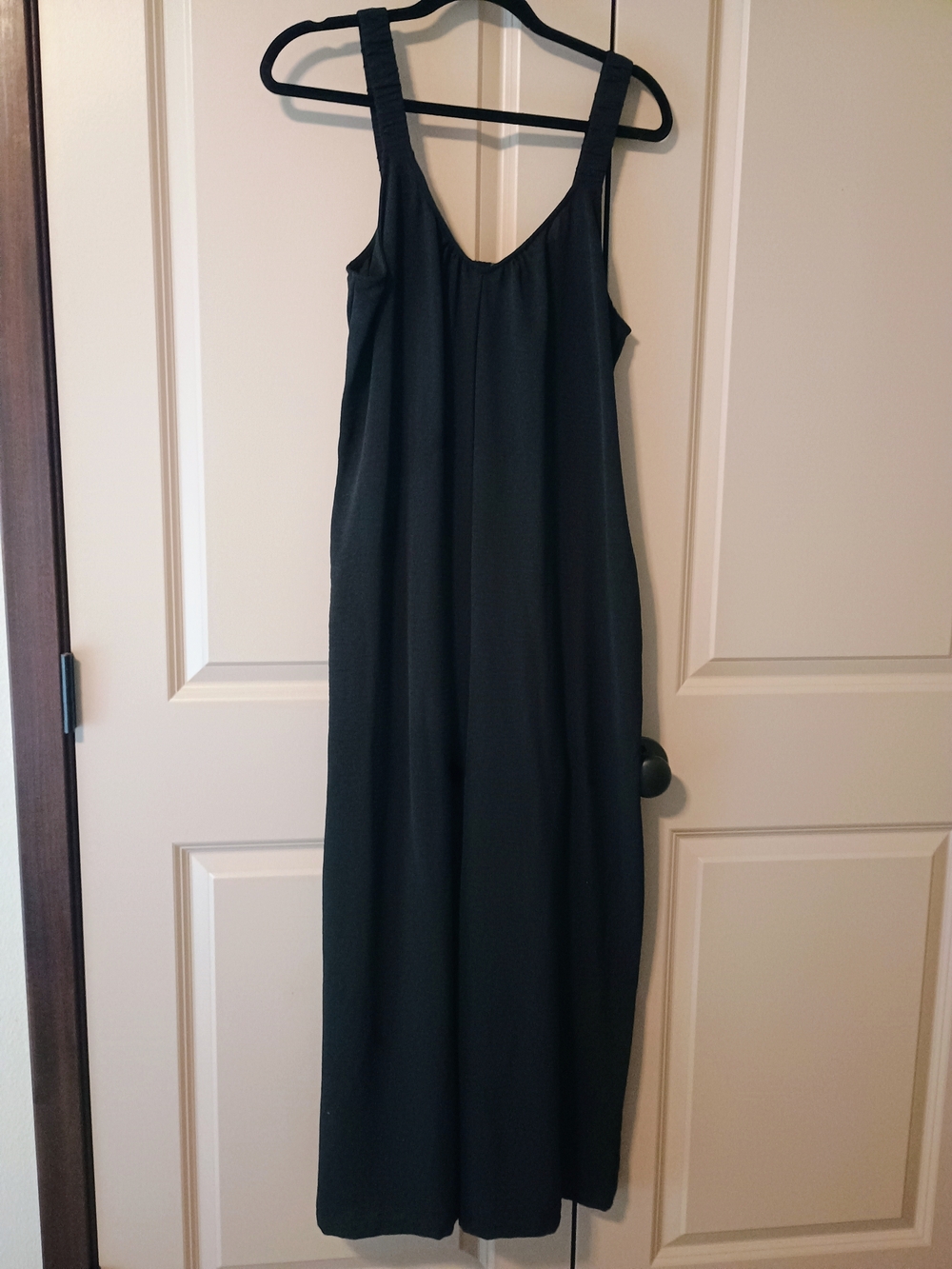 Maurices Black Wide-Leg Romper